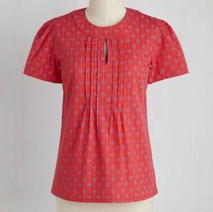 Circus keyhole blouse